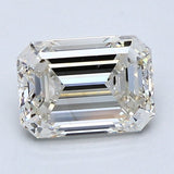 1.5 Carat Emerald Cut Natural Diamond - J VVS2 - 1.56ct - VG Cut Grade