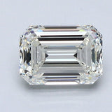 1.5 Carat Emerald Cut Natural Diamond - I VVS1 - 1.5ct - VG Cut Grade