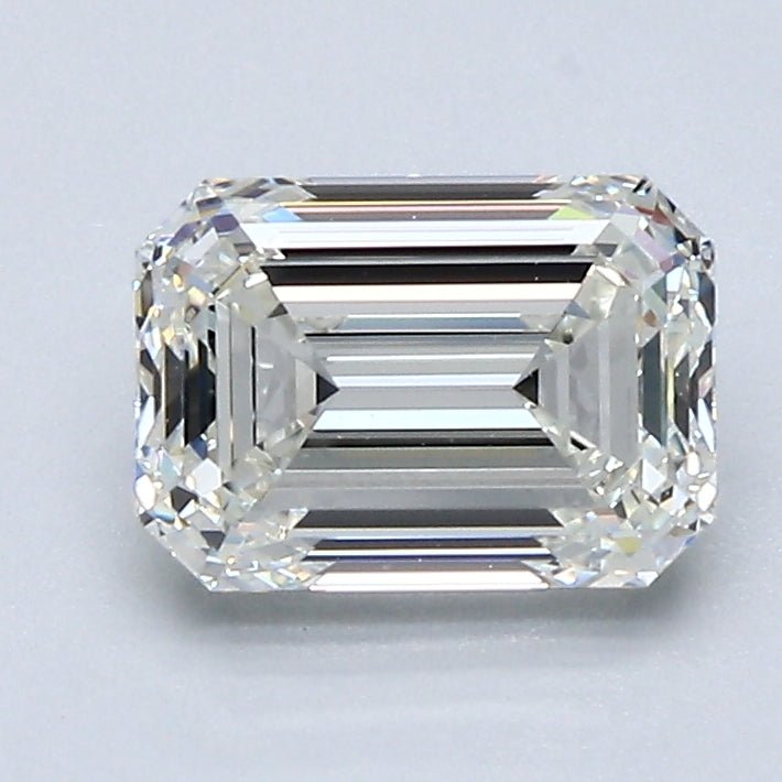 1.5 Carat Emerald Cut Natural Diamond - I VVS1 - 1.5ct - VG Cut Grade