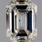 1.5 Carat Emerald Cut Natural Diamond - J I1 - 1.51ct - VG Symmetry Grade