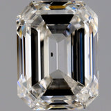 1.5 Carat Emerald Cut Natural Diamond - J I1 - 1.51ct - VG Symmetry Grade