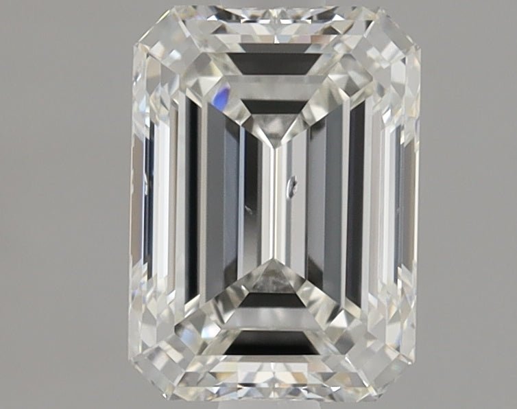 1.5 Carat Emerald Cut Natural Diamond - I SI1 - 1.51ct - EX Symmetry Grade