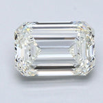 1.5 Carat Emerald Cut Natural Diamond - K VVS2 - 1.51ct - VG Cut Grade