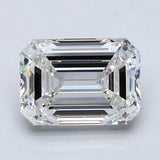 1.5 Carat Emerald Cut Natural Diamond - I VVS2 - 1.51ct - VG Cut Grade