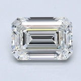 1.5 Carat Emerald Cut Natural Diamond - H IF - 1.52ct - EX Cut Grade
