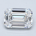 1.5 Carat Emerald Cut Natural Diamond - D VVS2 - 1.5ct - EX Cut Grade