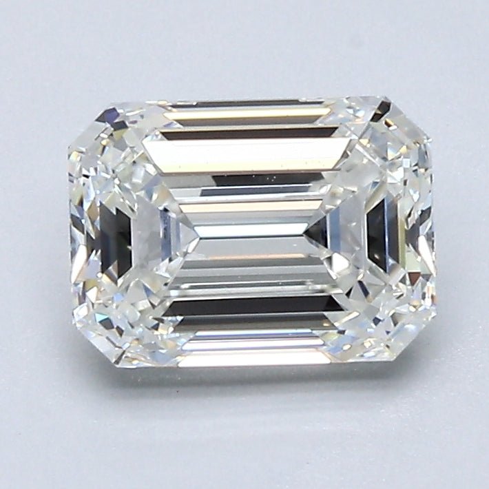 1.5 Carat Emerald Cut Natural Diamond - I VVS1 - 1.5ct - VG Cut Grade
