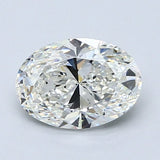 1.5 Carat Natural Diamond - OVAL - 1.4 - I - VS2 - Diamonds By Rothschild
