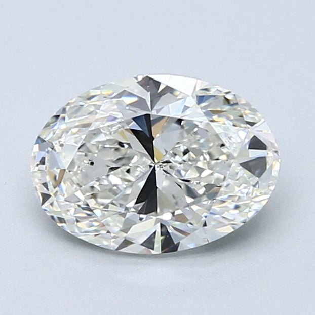 1.5 Carat Natural Diamond - OVAL - 1.4 - I - VS2 - Diamonds By Rothschild
