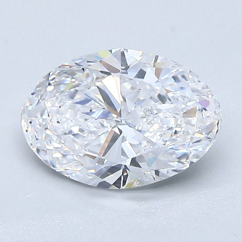 1.5 Carat Natural Diamond - OVAL - 1.5 - D - SI1 - Diamonds By Rothschild