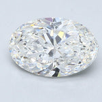 1.5 Carat Natural Diamond - OVAL - 1.5 - F - SI2 - Diamonds By Rothschild