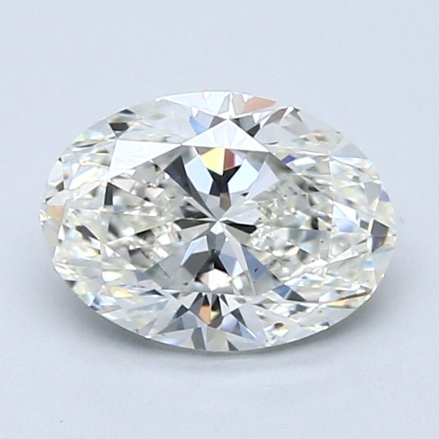 1.5 Carat Natural Diamond - OVAL - 1.5 - H - SI1 - Diamonds By Rothschild