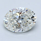 1.5 Carat Natural Diamond - OVAL - 1.5 - I - SI2 - Diamonds By Rothschild