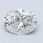 1.5 Carat Natural Diamond - OVAL - 1.53 - E - SI2 - Diamonds By Rothschild