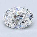 1.5 Carat Natural Diamond - OVAL - 1.7 - F - VS1 - Diamonds By Rothschild