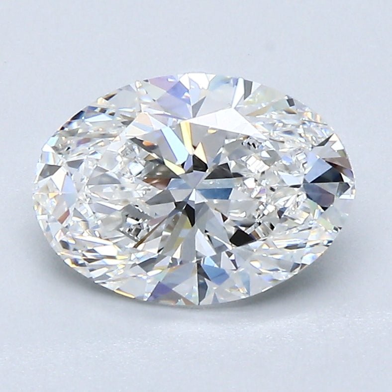 1.5 Carat Natural Diamond - OVAL - 1.7 - F - VS1 - Diamonds By Rothschild