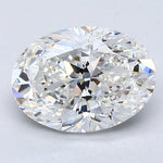 1.5 Carat Natural Diamond - OVAL - 1.7 - F - VS1 - Diamonds By Rothschild