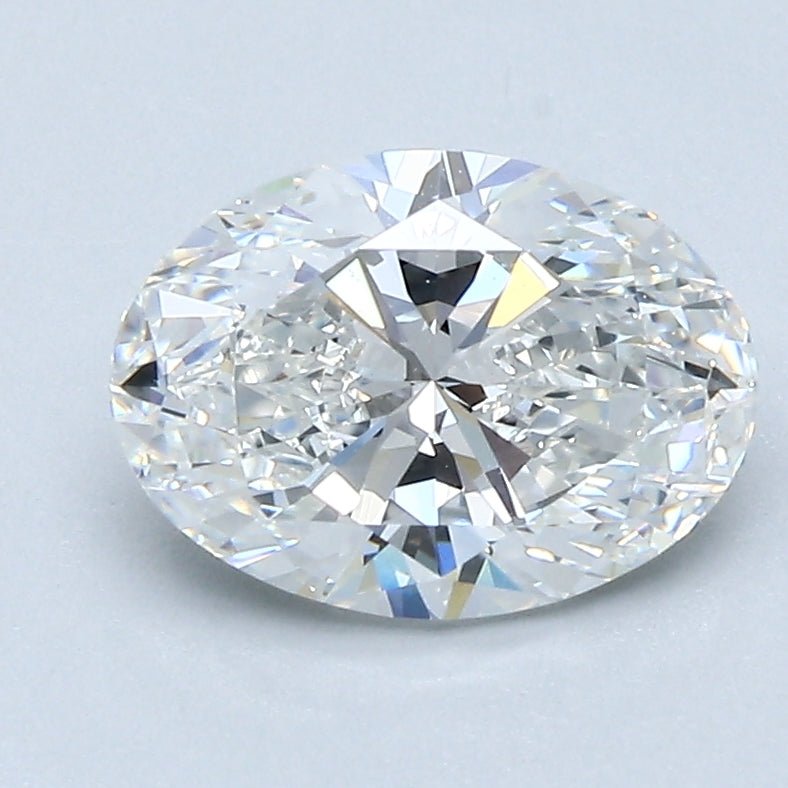 1.5 Carat Natural Diamond - OVAL - 1.7 - F - VS2 - Diamonds By Rothschild