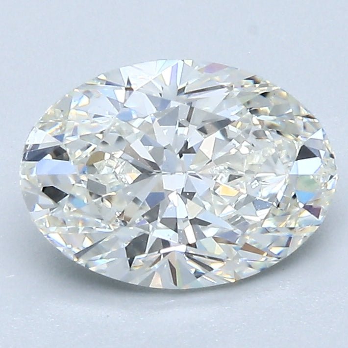 1.5 Carat Natural Diamond - OVAL - 1.7 - H - SI1 - Diamonds By Rothschild