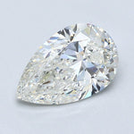 1.5 Carat Natural Diamond - PEAR - 1.7 - I - SI1 - Diamonds By Rothschild