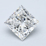 1.5 Carat Natural Diamond - PRINCESS - Diamonds By Rothschild
