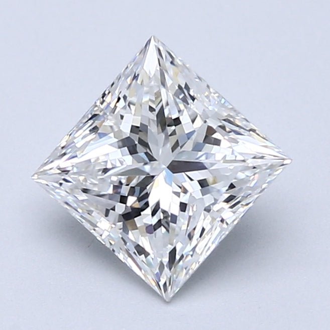1.5 Carat Natural Diamond - PRINCESS - 1.7 - E - VS1 - Diamonds By Rothschild