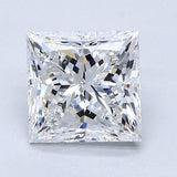 1.5 Carat Natural Diamond - PRINCESS - Diamonds By Rothschild