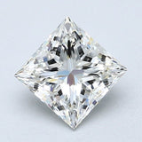 1.5 Carat Natural Diamond - PRINCESS - Diamonds By Rothschild