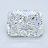 1.5 Carat Natural Diamond - RADIANT - 1.5 - E - VS2 - Diamonds By Rothschild
