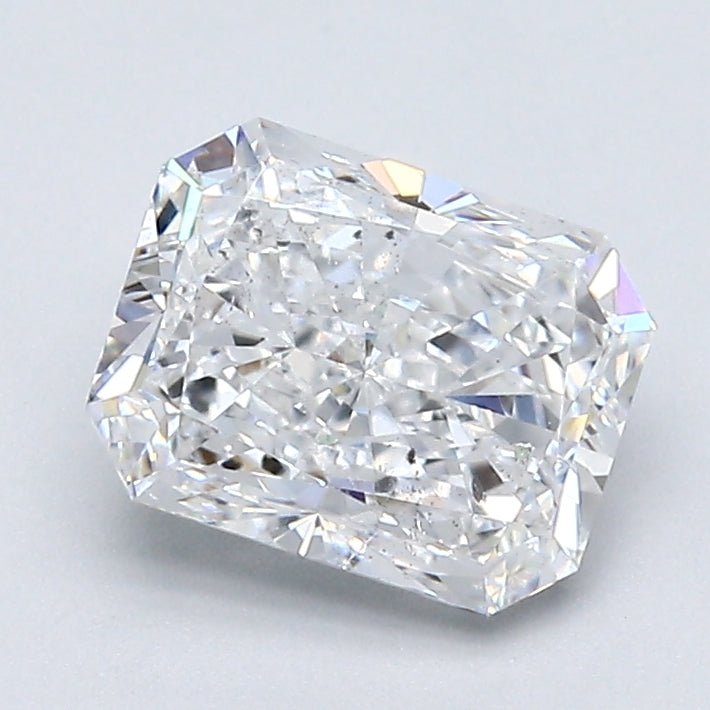 1.5 Carat Natural Diamond - RADIANT - 1.51 - E - SI1 - Diamonds By Rothschild