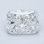 1.5 Carat Natural Diamond - RADIANT - 1.52 - E - SI1 - Diamonds By Rothschild