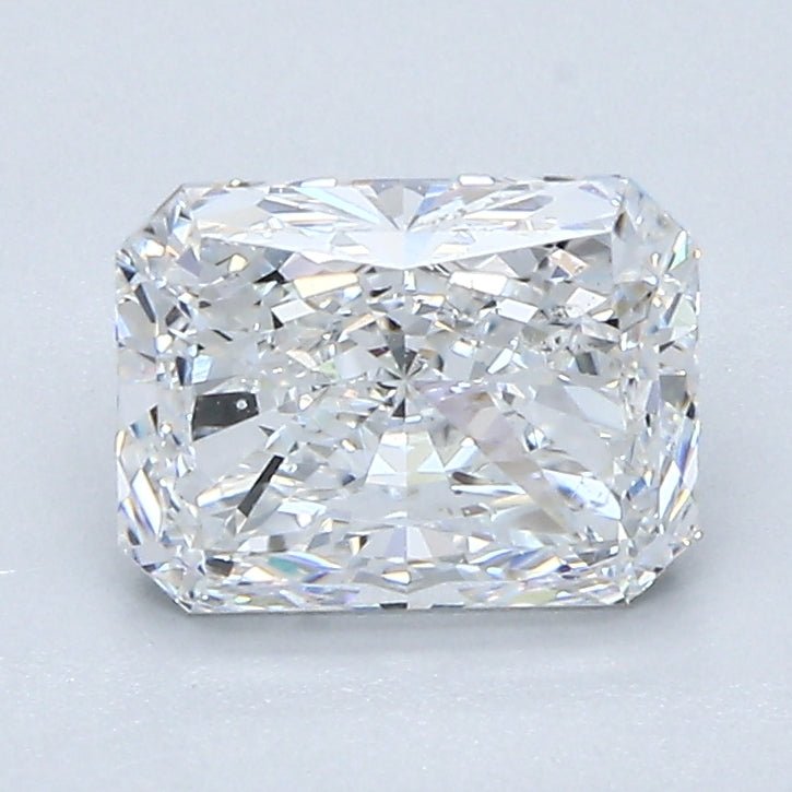 1.5 Carat Natural Diamond - RADIANT - 1.52 - E - SI1 - Diamonds By Rothschild