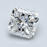 1.5 Carat Natural Diamond - RADIANT - Diamonds By Rothschild