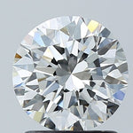 1.5 Carat Natural Diamond - Round - 1.4 - H - VS1 - Diamonds By Rothschild