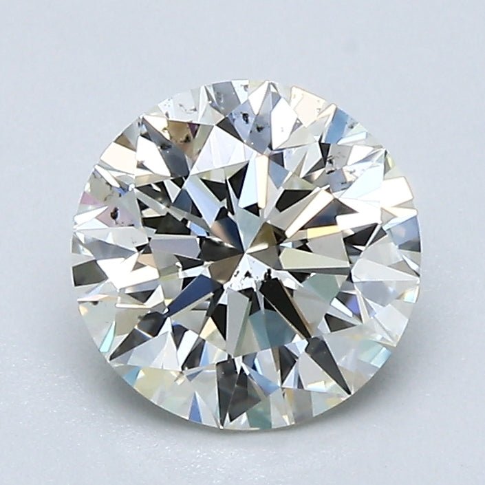 1.5 Carat Natural Diamond - Round - 1.4 - J - SI1 - Diamonds By Rothschild
