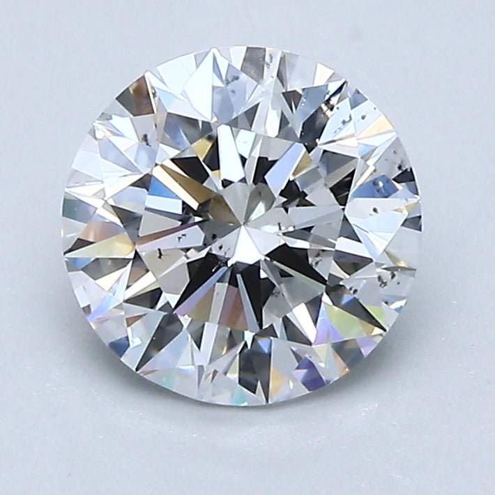 1.5 Carat Natural Diamond - Round - 1.46 - D - SI1 - Diamonds By Rothschild