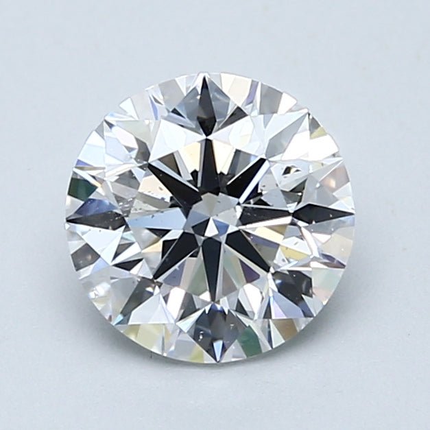 1.5 Carat Natural Diamond - Round - 1.5 - D - SI1 - Diamonds By Rothschild