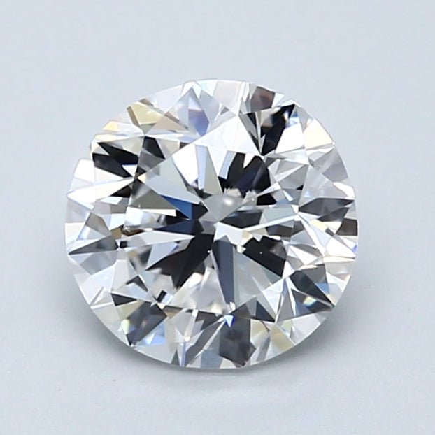 1.5 Carat Natural Diamond - Round - 1.5 - D - VS2 - Diamonds By Rothschild