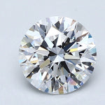 1.5 Carat Natural Diamond - Round - 1.5 - D - VS2 - Diamonds By Rothschild