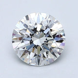 1.5 Carat Natural Diamond - Round - 1.51 - E - SI1 - Diamonds By Rothschild