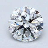 1.5 Carat Natural Diamond - Round - 1.51 - E - SI2 - Diamonds By Rothschild