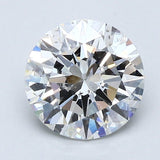 1.5 Carat Natural Diamond - Round - 1.52 - G - I1 - Diamonds By Rothschild