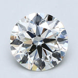 1.5 Carat Natural Diamond - Round - 1.55 - K - SI2 - Diamonds By Rothschild