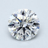 1.5 Carat Round Cut Natural Diamond - D VS1 - 1.4ct - EX Cut Grade