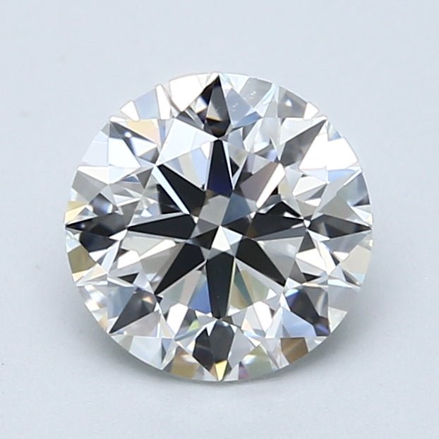 1.5 Carat Natural Diamond - Round - 1.63 - F - VS1 - Diamonds By Rothschild