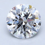 1.5 Carat Natural Diamond - Round - 1.7 - D - I1 - Diamonds By Rothschild