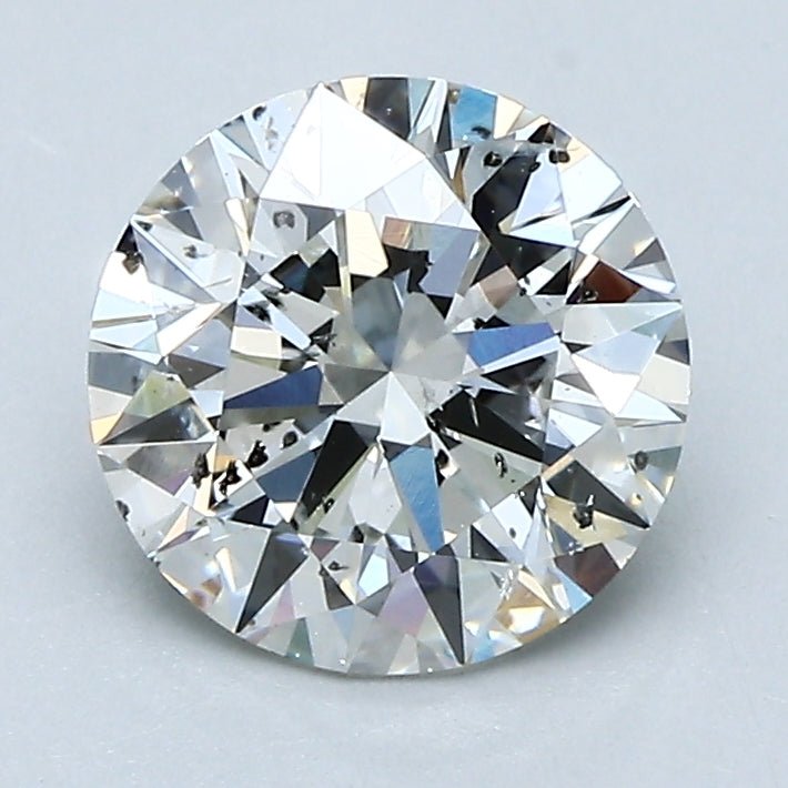 1.5 Carat Natural Diamond - Round - 1.7 - H - SI2 - Diamonds By Rothschild
