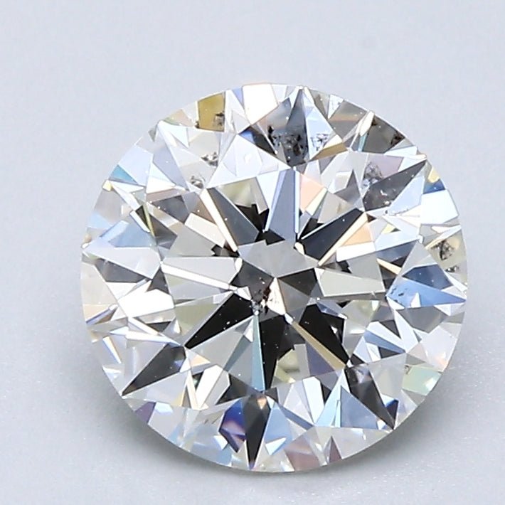 1.5 Carat Natural Diamond - Round - 1.7 - I - SI1 - Diamonds By Rothschild