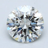 1.5 Carat Natural Diamond - Round - 1.72 - J - SI2 - Diamonds By Rothschild