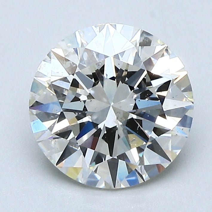 1.5 Carat Natural Diamond - Round - 1.72 - J - SI2 - Diamonds By Rothschild